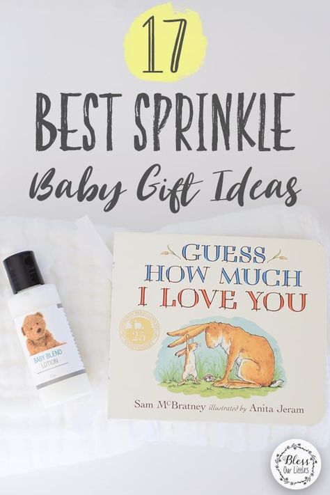 If you’ve recently been invited to a sprinkle and need help deciding on what to bring, take a look at this list of baby sprinkle gift ideas we’ve gathered to get you started.  #SprinkleGiftIdeas #BabyGifts #BabyShowerGifts #BabyShowerGiftIdeas #BabyGiftIdeas Sprinkle Gift Ideas, Baby Sprinkle Gift Ideas, Sprinkle Baby Shower Ideas, Baby Boy Sprinkle, Prayer For Baby, Baby Shower Registry, Twins Gift, Sprinkle Shower