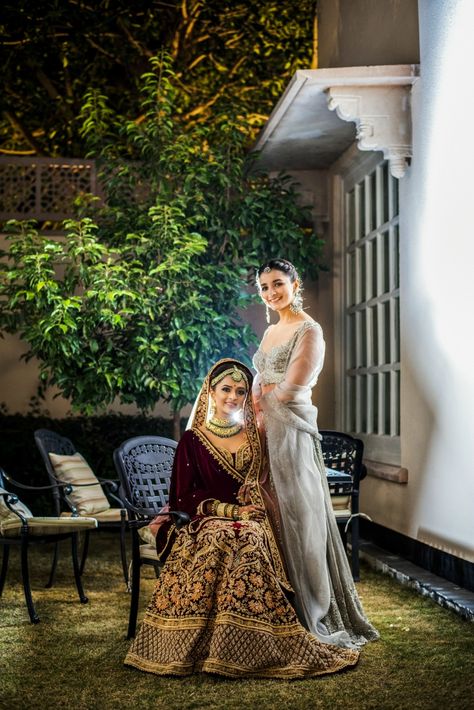 Kripa and Yash's Luxury Wedding With Bridesmaid Alia Bhatt, Including Pre Wedding Shoot Alia Friend Wedding, Lehenga For Friends Wedding, Alia Bhatt Friend Wedding, शादी की तस्वीरें, Bridesmaid Poses, Bridesmaid Photoshoot, Designer Bridal Lehenga Choli, Bridal Photography Poses, Wedding Lehenga Designs