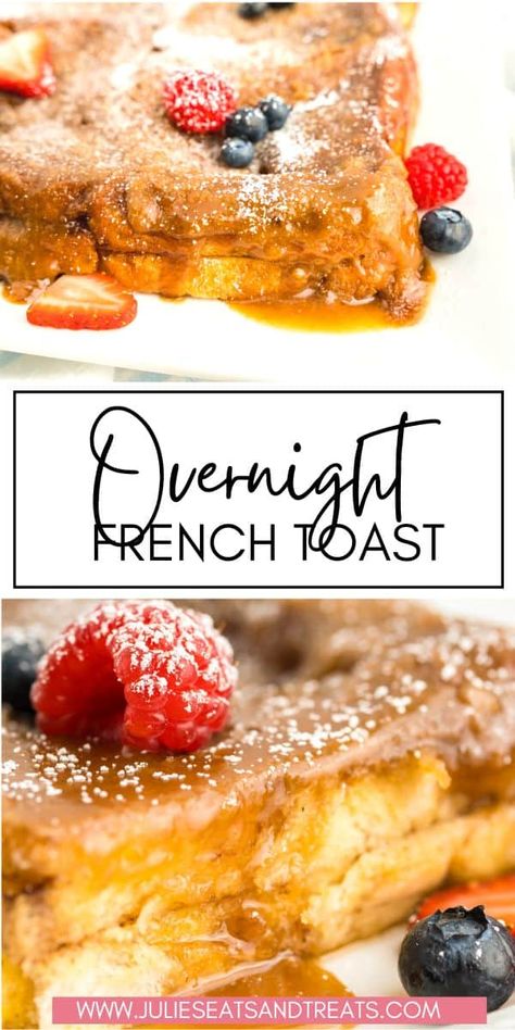 Mouthwatering Baked French Toast prepared the night before for convenient overnight breakfast casserole. A caramel sauce eliminates the need for syrup, making it an irresistible treat. Perfect for festive holiday brunches, leisurely weekend breakfasts, or as a delightful twist for breakfast-for-dinner! Overnight French Toast Bake, Breakfast For One, French Toast Bake Overnight, Xmas Recipes, French Toast Casserole Overnight, Overnight Breakfast Casserole, Overnight French Toast, Breakfast Specials, French Toast Bake