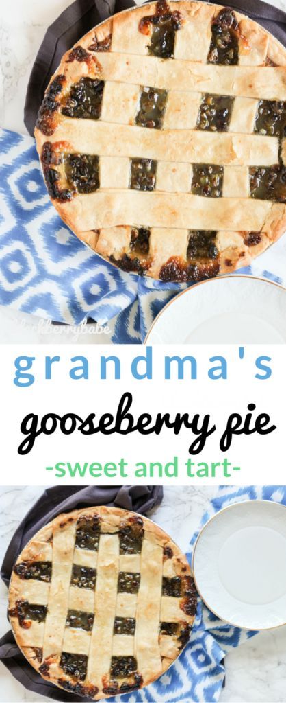 THE ONLY gooseberry pie recipe you'll ever need! Use fresh or frozen gooseberries to make this sweet and tart pie! Gooseberry Pie Recipe, Gooseberry Pie, Gooseberry Recipes, Tart Pie, Best Pie, Berry Pie, Brisket Recipes, Tart Recipes, Best Dessert Recipes