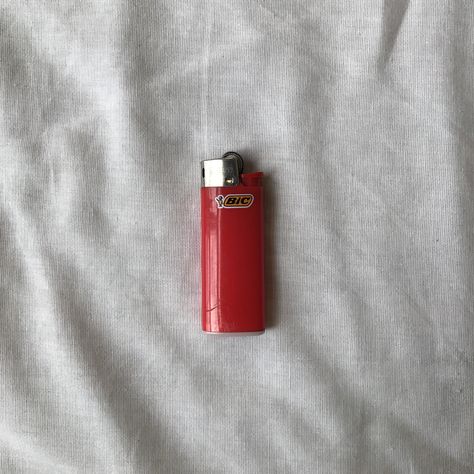 Red Lighter Aesthetic, Lighter Flame Aesthetic, Bic Lighter Design, Cool Bic Lighter Designs, Pink Bic Lighter, Red Scare, Bic Lighter, Square Painting, Aesthetic Grunge