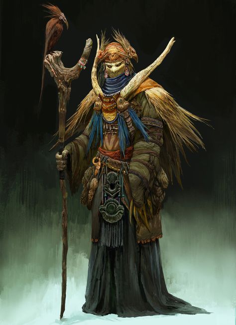 ArtStation - jungle, C Y Jungle Warriors, Dnd Druid, Roleplay Characters, Fantasy Magic, Alien Concept Art, Concept Art Character, Vintage Portraits, Character Aesthetic, Dnd Characters