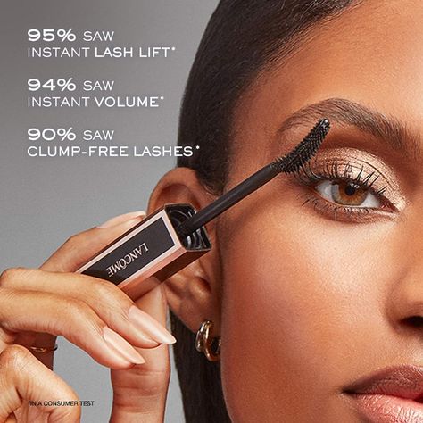 Mini Lash Idôle Lengthening & Volumizing Mascara - Lancôme | Sephora Idole Mascara, Lancome Idole, Mascara Primer, Volumizing Mascara, Instant Lifts, Makeup Gift Sets, Lengthening Mascara, Mascara Wands, How To Apply Mascara