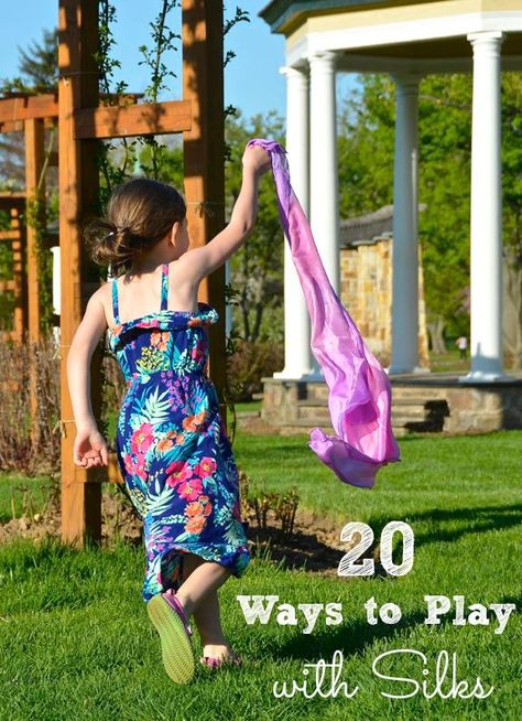 20 Creative Ways to Play with Silks