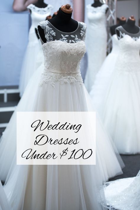 Steal Deal Online - Stunning Wedding Dresses Under $100 #weddingdress #weddingdresses #stealthestyle #weddingshopping Cheap Wedding Dress Under 100, Cheap Wedding Reception, Non White Wedding Dresses, Wedding Dresses Under 100, Plus Size Wedding Dresses, Cheap Wedding Dresses Online, Wedding Dress With Veil, Wedding Dresses With Straps, Wedding Reception Dress