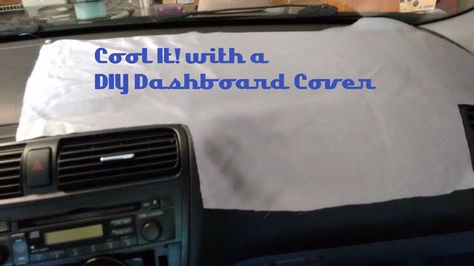 Picture of Cool It! DIY Dashboard Cover Under $10 Old Honda Civic, Diy Dashboard, Smart Car Accessories, Car Interior Diy, Purple Car, Dashboard Covers, Yellow Car, Water Party, Truck Interior