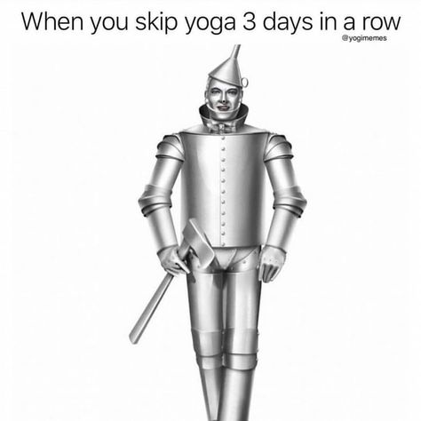 @yoga.sequencing on Instagram: “When you skip yoga 3 days in a row .. .. @yogimemes  Repost @yogspiration .. .. .. #yogspiration #yoga #yogamemes #yogameme…” Yoga Jokes, Yoga Meme, Yoga Humor, Yoga Inspiration Photos, Yoga Inspiration Quotes, Yoga Inspo, International Yoga Day, Iyengar Yoga, Yoga Day