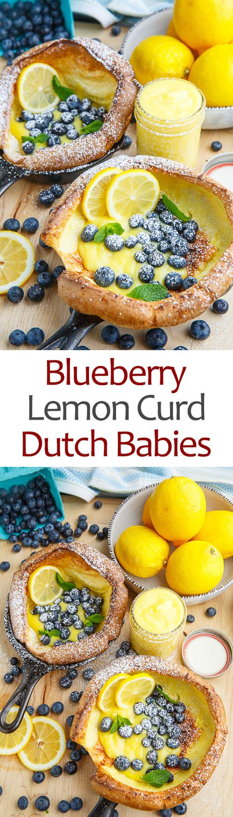 Lemon Poke Cake, Dutch Baby Pancakes, Dutch Babies, Baby Pancakes, Dutch Baby Pancake, Cheesecake Mousse, Dutch Baby, Blueberry Recipes, Poke Cake