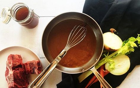 Create an Espagnole Sauce with your All-Clad Cookware following this easy recipe. Espagnole Sauce, Brown Sauce, Hollandaise Sauce, Bechamel Sauce, French Cooking, How To Can Tomatoes, Dipping Sauce, Us Foods, Tomato Sauce