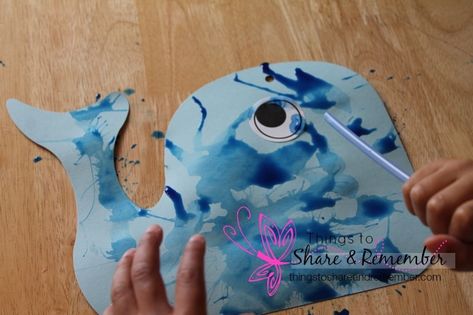 Whale Preschool, Ocean Activities Preschool, Ocean Lesson Plans, Whale Craft, Ocean Commotion, Ocean Craft, Whale Crafts, Ocean Theme Preschool, Ocean Projects