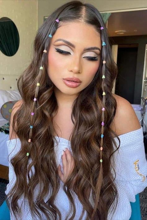 Rave Hair, Festival Hair, Elegante Casual, Hair Stylist Life, Easy Hairstyles For Long Hair, Hair Dos, Prom Hair, Hair Day, Kids Hairstyles