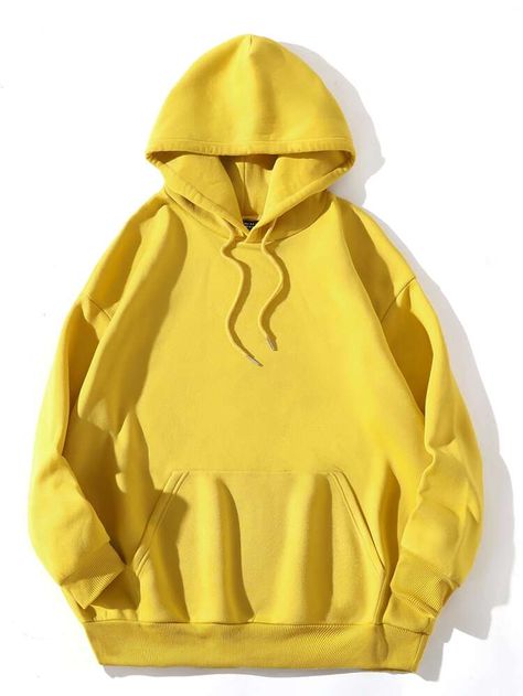 Free Returns ✓ Free Shipping On Orders $49+ ✓. 1pc Oversized Drawstring Pocket Hoodie- Sweatshirts at SHEIN. Hood Hat, Heavy Sweaters, Couples Hoodies, Winter Sweatshirt, Streetwear Women, Hooded Sweater, Daily Fashion, Long Sleeve Hoodie, Clothing Patterns