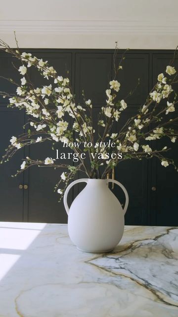 Afloral.com on Instagram: "We’re answering one of our most-asked questions:⁠ ⁠ How do you style a LARGE vase? ⁠ ⁠ Well the answer is, you can style in several different ways depending on the look you’re going for and the vase you’re styling in. ⁠ ⁠ We’re giving you just a few different inspo looks on how you can style our large floor vases and tabletop vases with Afloral stems. ⁠ ⁠ Need more advice? Shoot us a DM and we’re happy to help you style your space. ⁠ ⁠ Shop these looks at Afloral.com a Vase Pampa, Large Floor Vases, Inspo Looks, Large Floor Vase, Floor Vases, Large Sectional, Big Vases, Large Balloons, Most Asked Questions