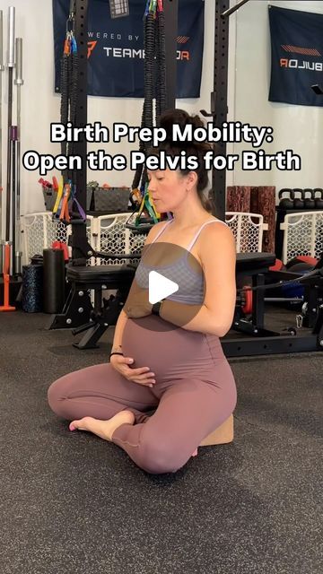 Gina, MS, & Roxanne, RN, BSN on Instagram: "5 Birth Prep Exercises to Open the Pelvis for Birth + Variations!!  ✍️ Comment PREP for our free birth prep circuit guide!  Movement is so helpful to creating space in our pelvis for birth!  Each pelvic level opens with different movement patterns, and our baby moves through each part of the pelvis in a slightly different way!   The top of the pelvis opens more with wider knees and pelvic tilting—this is where baby enters or engages into the pelvis!  The middle of the pelvis opens more with asymmetrical movements—this is where baby rotates!  The bottom of the pelvis opens more with knees in, ankles out—this is where baby extends to be born!  ➡️➡️ Learn more about pelvic mechanics + labor positions to create space in our online childbirth educatio Exercises To Open Pelvis For Labor, How To Get Baby To Drop In Pelvis, Posterior Baby, Prenatal Exercises, Labor Prep, Prenatal Fitness, Birth Prep, Labor Positions, Free Birth