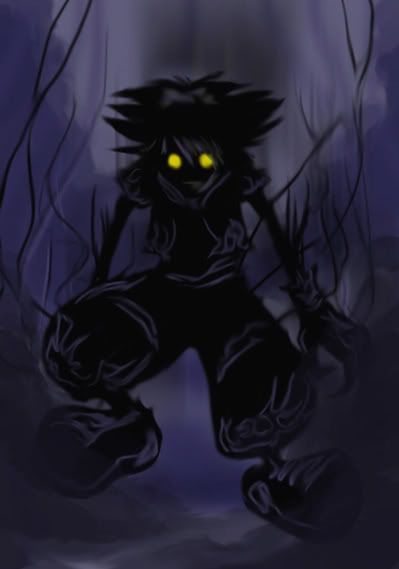 Heartless Sora. Sora Anti Form, Anti Sora, Mc Aesthetic, Kingdom Hearts Sora, Kingdom Hearts Fanart, Sora Kingdom Hearts, Kingdom Hearts Art, The Black Cauldron, Kingdom Heart