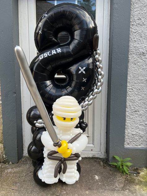 60th Birthday Balloons Decoration, Ninjago Balloons, 60th Birthday Balloons, Balloons Decoration, Birthday Balloon Decorations, Decorations Party, Balloon Decorations Party, Balloon Bouquet, Lego Ninjago