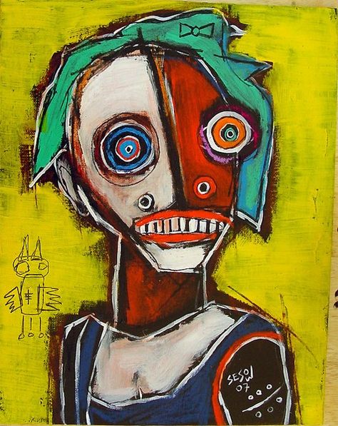 Matt Sesow, Jm Basquiat, Basquiat Art, Intuitive Art, Figurative Artwork, Expressionist Painting, Jean Michel Basquiat, Omaha Nebraska, Art Brut