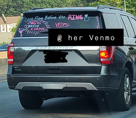 But The Bride A Drink, Venmo For Bachelorette Party, Buy Bride A Drink, Bachelorette Buy The Bride A Drink, Venmo The Bride A Drink, Buy The Bride A Drink Venmo On Car, Bachelorette Venmo Ideas, Buy The Bride A Drink Venmo, Bachelorette Party Venmo