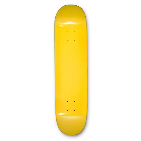 Yellow Skateboard, Blank Skateboard Decks, Deck Size, Cool Deck, Skate Decks, Skateboard Design, Skateboard Decks, Graphic Design Posters, Skateboard