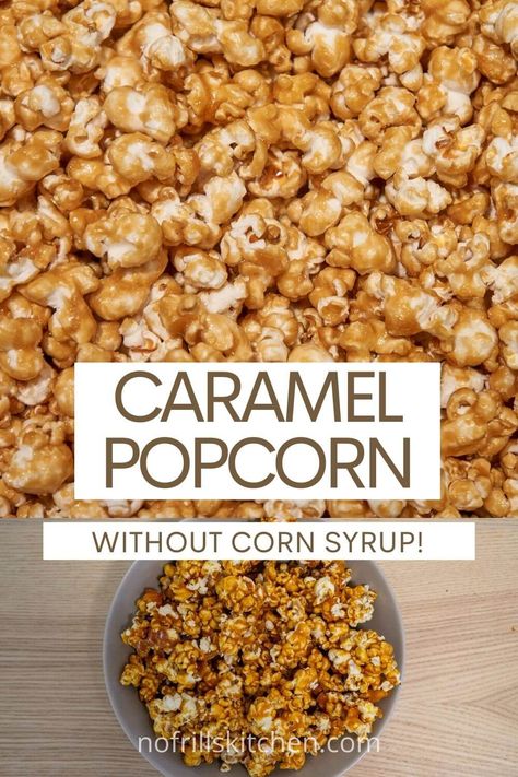 Do you want to make caramel corn without corn syrup? Check out this recipe to find out how! Caramel Corn Recipe No Corn Syrup, Carmel Popcorn Without Corn Syrup, Caramel Popcorn Without Corn Syrup, Carmel Popcorn Recipe, Caramel Recipe Without Corn Syrup, Carmel Popcorn, Caramel Corn Recipe, Homemade Marshmallow Recipe, Caramel Corn Recipes