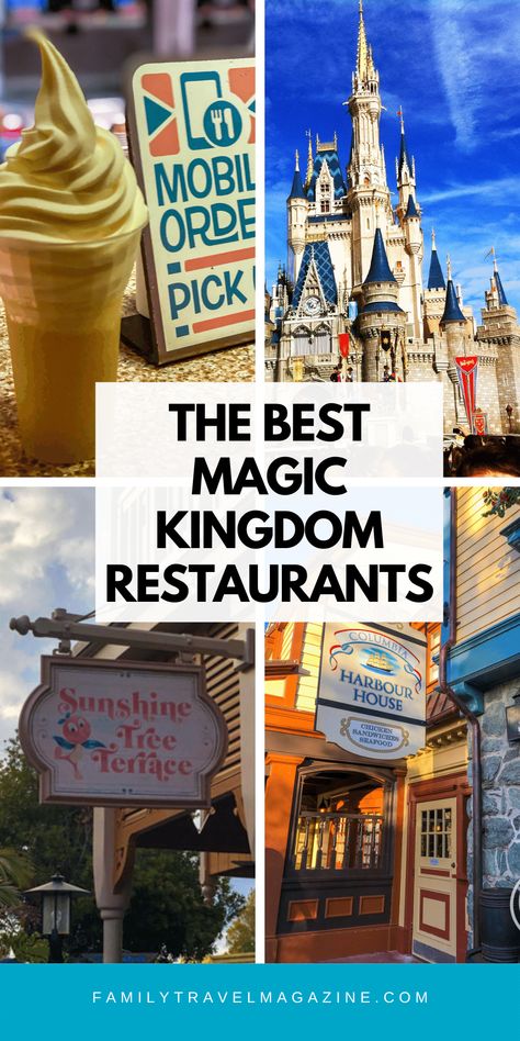 Best Magic Kingdom Restaurants, Magic Kingdom Quick Service, Magic Kingdom Restaurants, Magic Kingdom Orlando, Best Disney Restaurants, Service Table, Disney World Restaurants, Disney World Food, Disney Restaurants