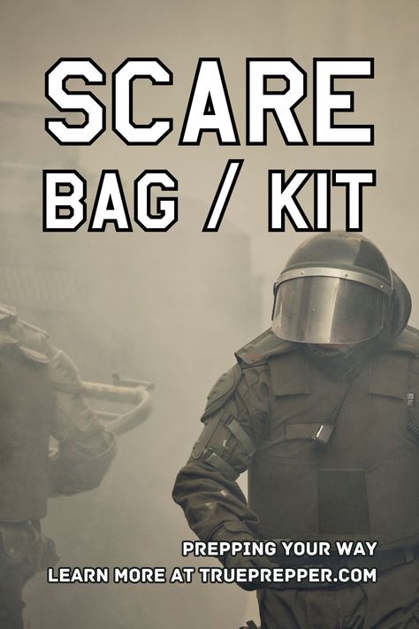 SCARE Bag Guide, Gear List, and Checklist | TruePrepper Urban Survival Gear, Urban Exploration Gear, Preppers Survivalist, Backpack Survival, Survival Gear List, Survival Preparedness, Edc Carry, Bushcraft Kit, Get Home Bag