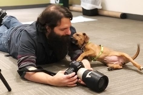 a photographer with a small dog Animal Behaviorist, Pet Businesses, My Mobile Number, Animal Protection, Love Animals, New Career, Animal Welfare, Pet Health, Small Dog