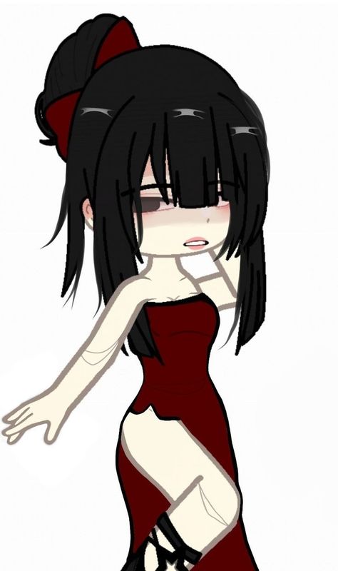 Sorry I've been gone for so long || NOT ORIGINAL / only edited a few things and the hand || Gacha Club Y2k, Gacha Club Oc Codes Offline Import, Goth Gacha Club Outfits, Black Gacha Oc, Gacha Oc Girl, Gacha Character Ideas, Gacha Life Anime, Gacha Club Characters, Gacha Club Oc Ideas