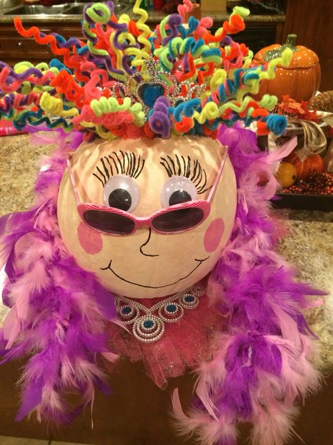 Fancy Nancy Pumpkin Decorating, First Place Pumpkin Decorating Contest, Fancy Nancy Pumpkin Character, Fancy Nancy Pumpkin, Storybook Pumpkin Ideas, Pumpkins Designs, Storybook Pumpkin, Story Book Pumpkin, Pumpkin Character