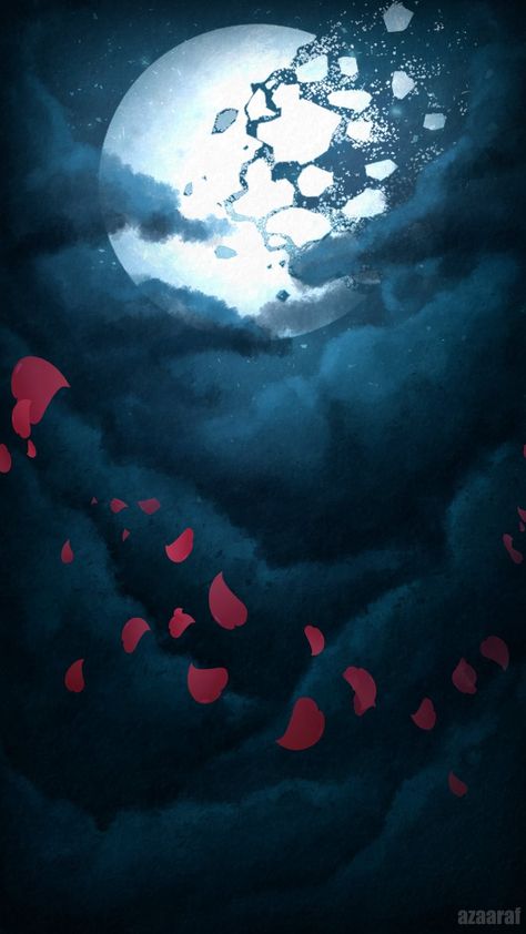 Shattered Moon, Moon Iphone Wallpaper, Rwby Wallpaper, Rwby Yang, Iphone Wallpaper Texture, Rwby Red, Rwby Fanart, Rwby Anime, Planets Art