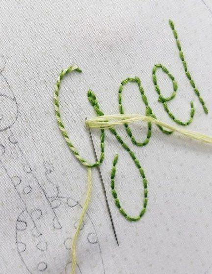 Embroidery Hoop Art Tutorial, Hand Embroidery Letters, Etsy Embroidery, Embroidery Hoop Art Diy, Embroidery Stitches Beginner, Trendy Embroidery, Ideas Embroidery, Basic Embroidery Stitches, Embroidery Letters