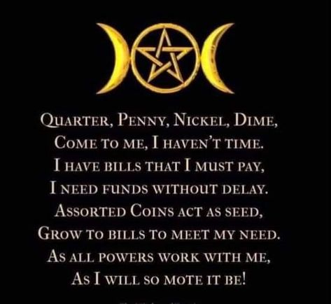 Karma Spell, Money Spells Magic, Witchcraft Spells For Beginners, Money Spells That Work, Easy Love Spells, Old Souls, Good Luck Spells, Money Spell, Spells For Beginners