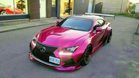 Rocket Bunny Lexus RC F Lexus Rcf Modified, Lexus Is250 Modified, Pink Lexus, Lexus Rcf, Cars Lexus, Dream Cars Lexus, Lexus Rc, Rocket Bunny, Swag Pics