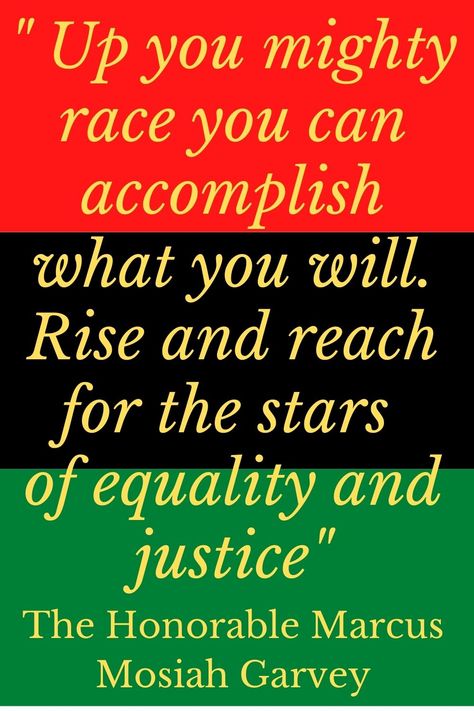 In celebration of The Honorable Marcus Mosiah Garvey Earthday today on August 17th, here are 5 selected quotes. Share and uplift. Marcus Garvey Quotes, Haile Selassie Quotes, Rastafari Quotes, Black Heroes, Black Lives Matter Art, African American History Facts, Some Motivational Quotes, Marcus Garvey, African Bag