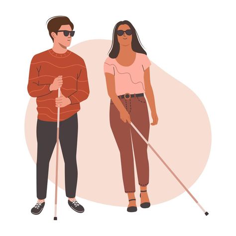 Disabled Illustration, Physical Disabilities, Flat Vector Illustration, Wedding People, Pictures Of People, Cityscape Photos, People Illustration, Flat Vector, Stand Up Comedy