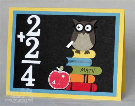 Owl Teacher Card Owl Teacher, Owl Punch Cards, Owl Cards, School Card, Punch Art Cards, Punch Ideas, Teacher Appreciation Cards, Owl Punch, Owl Card