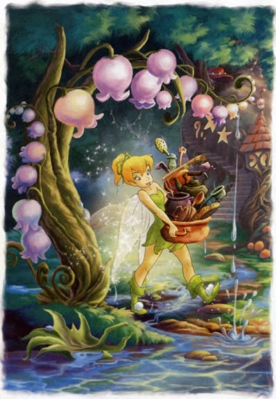 The Art Of Disney Fairies Original Disney Fairies, The Art Of Disney Fairies, Art Of Disney Fairies, Disney Faries, Disney Fairies Pixie Hollow, Mystical Beings, Tinkerbell Pictures, Art Of Disney, Tinkerbell And Friends