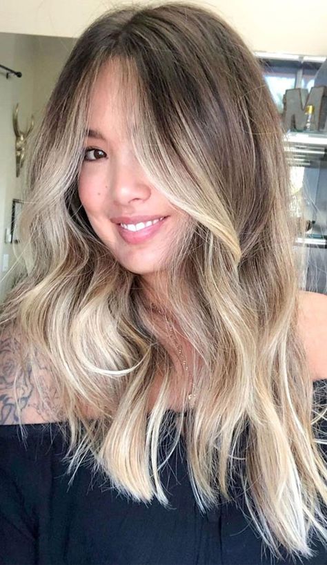 Cute Dirty Blonde Hair, Bold Face Frame, Dirty Blonde Hair Ideas, Asian Hair Highlights, Blonde Asian Hair, Beige Blonde Balayage, Hair Colour Ideas, Medium Blonde Hair, Blonde Hair Ideas