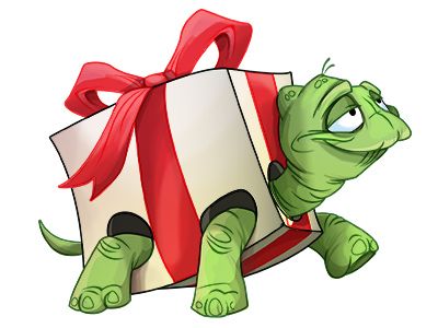 Turtle_pres Christmas Drawings For Kids, Turtle Images, Christmas Drawings, Cartoon Turtle, Turtle Drawing, Box Turtle, Turtle Decor, Turtle Gifts, Tortoise Turtle