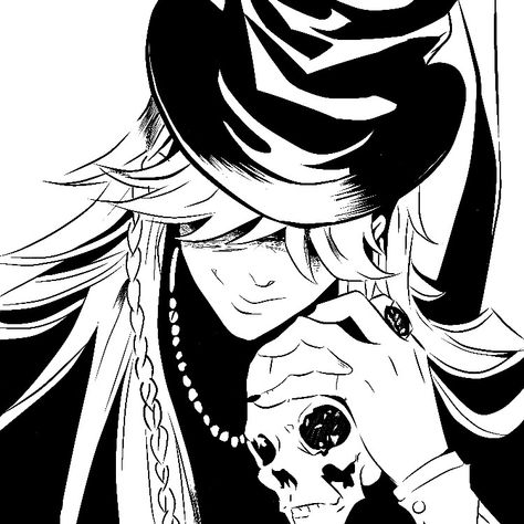 Undertaker Black Butler, Black Butler Comics, Black Butler Undertaker, Black Butler Grell, Black Butler Manga, Black Butler Characters, Black Butler 3, Black Butler Ciel, Black Butler Anime