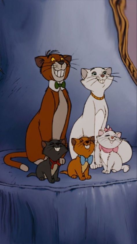 Aristocrats Wallpaper, The Aristocats Wallpaper, Aristocats Wallpaper, Old Disney Movies, Disney Mignon, Disney Icons, Disney Background, Disney Posters, Film Disney