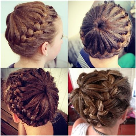 DIY Amazing Starburst Crown Braid Starburst Braid, Rapunzel Braid, Hair Braid Diy, Crochet Crown, Hairstyle Youtube, Gorgeous Hairstyles, Real Princess, Braid Hairstyle, Graduation Hairstyles