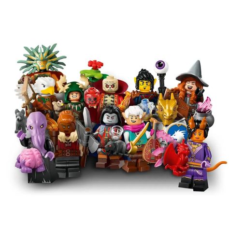 New LEGO Dungeons & Dragons CMF officially revealed! Release: September 1st Price: $4.99 each Follow @falconbrickstudios for more news #lego #legonews #legoleaks #legoinstagram #lego2025 #falconbricks #legogram #newlego #legodnd #dnd #dungeonsanddragons #dndminifigures #minifigures Lego Dungeons And Dragons, Lego Dnd, Lego Dragon, Dnd Mini, Awesome Lego, Wishlist 2024, Lego Creative, Lego Castle, Lego News