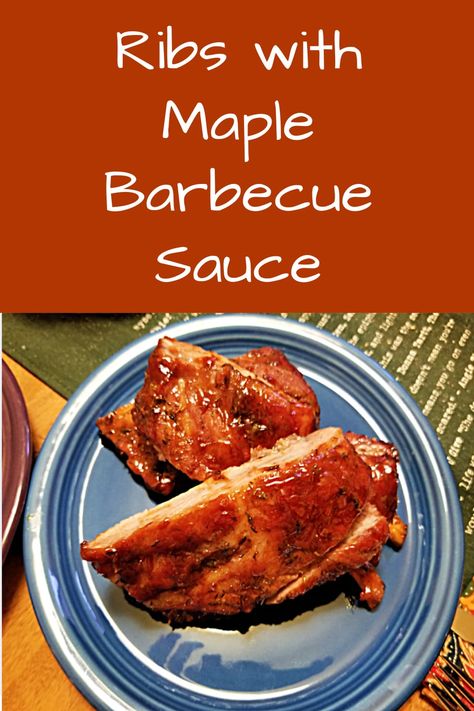 Ribs in Maple Barbecue Sauce - Thanks to ButcherBox Low Calorie Chicken Dinner, Recipe For Ribs, Creamed Cabbage, Vegan Vegetable Recipes, Easy Skillet Chicken, Sheet Pan Meals Chicken, Low Calorie Chicken, Roasted Garlic Chicken, Chicken Fajita Recipe