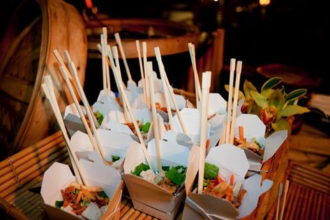 #foodstations #givethepeoplewhattheywant #somanychoices #chopsticks #easypeasylemonsqueezey Wedding Food Display, Wedding Food Stations, Chinese Takeaway, Catering Display, Reception Food, Wedding Reception Food, Food Stations, Catering Menu, Tequila Sunrise