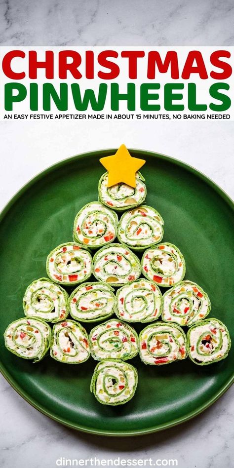 These Christmas Pinwheels are an easy appetizer made in 15 minutes! Festive tortilla roll-ups with cream cheese, ranch, and crunchy veggies. Pinwheel Appetizers Cream Cheese, Christmas Pinwheels, Tortilla Pinwheels Recipe, Pinwheel Recipe, Crunchy Veggies, Christmas Appetizers Easy, Festive Appetizers, Christmas Recipes Appetizers, Rare Features