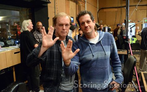 Director Brad Bird and composer Michael Giacchino honor Leonard Nimoy Brad Bird, Leonard Nimoy, Interesting People, Composers, Film Director, Film, Fictional Characters, Quick Saves