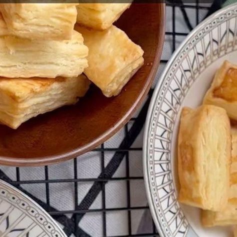 Kanchan Agrawal on Instagram: "Home made khari biscuit Making home made khari is such a joy. It truly tastes so good and I decided to make the size smaller so that you can take one and just pop in your mouth. No need to worry about the messiness of biting into a khari! Making puff pastry at home can be challenging but also so rewarding. Do try out this recipe and let me know how you find it! Ingredients: Plain flour 125 gms Cold Butter cut in cubes 96 gms Salt 1 gms Ice water 2 to 4 tbsp Ice Water, Plain Flour, Puff Pastry, Home Made, I Decided, Flour, Biscuits, Pastry, Salt