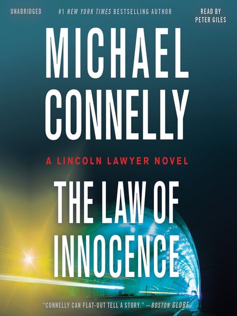 Lincoln Lawyer Mickey Haller is back in the heartstopping new thriller from #1 New York Times bestselling author Michael Connelly.Defense attorney Mickey Haller is pulled over by police, who find the body of a client in the trunk of his Lincoln. Haller is charged with murder and can't make the exorb... Michael Connelly Books, Lincoln Lawyer, Best Kindle, Atticus Finch, Michael Connelly, Defund The Police, Defense Attorney, Audible Books, The Trunk