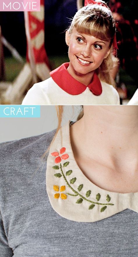 Peter Pan Collars Diy, Collars Diy, Peter Pan Collars, Redwork Embroidery, Embroidered Collars, Folk Embroidery, 자수 디자인, Diy Couture, Embroidery Inspiration